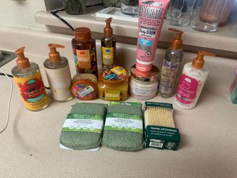 Tree products, and body oil all in a bundle