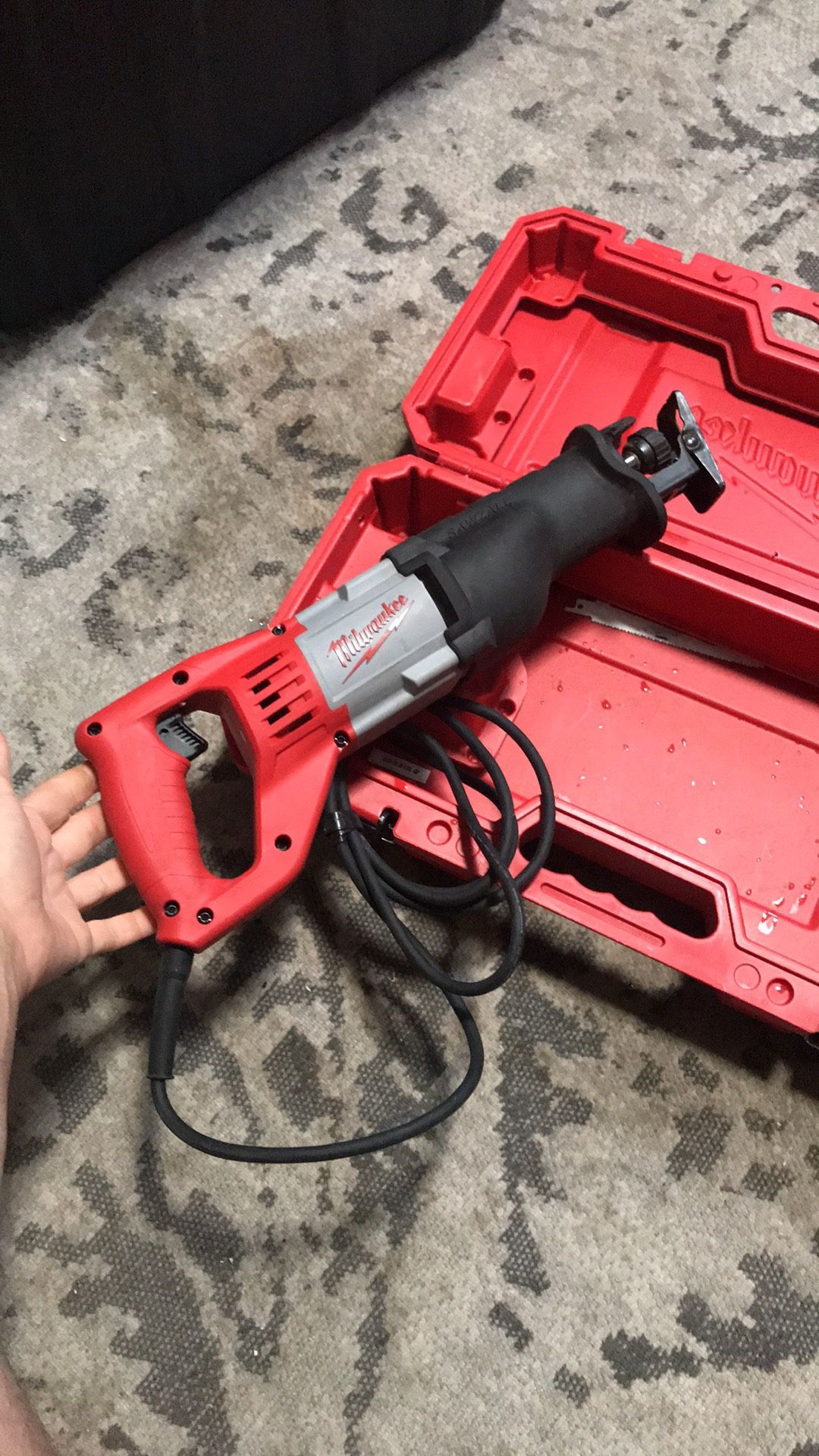 Milwaukee Sawzall, Corded With Case