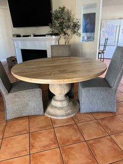 Dining table chairs