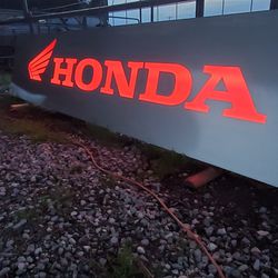 Honda Dealership Sign 