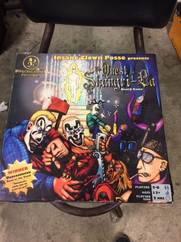 Icp the quest for shangri la board game rare