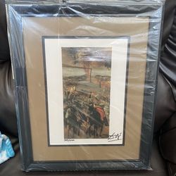 1974 hand signed Salvador Dali 23/200 with COA