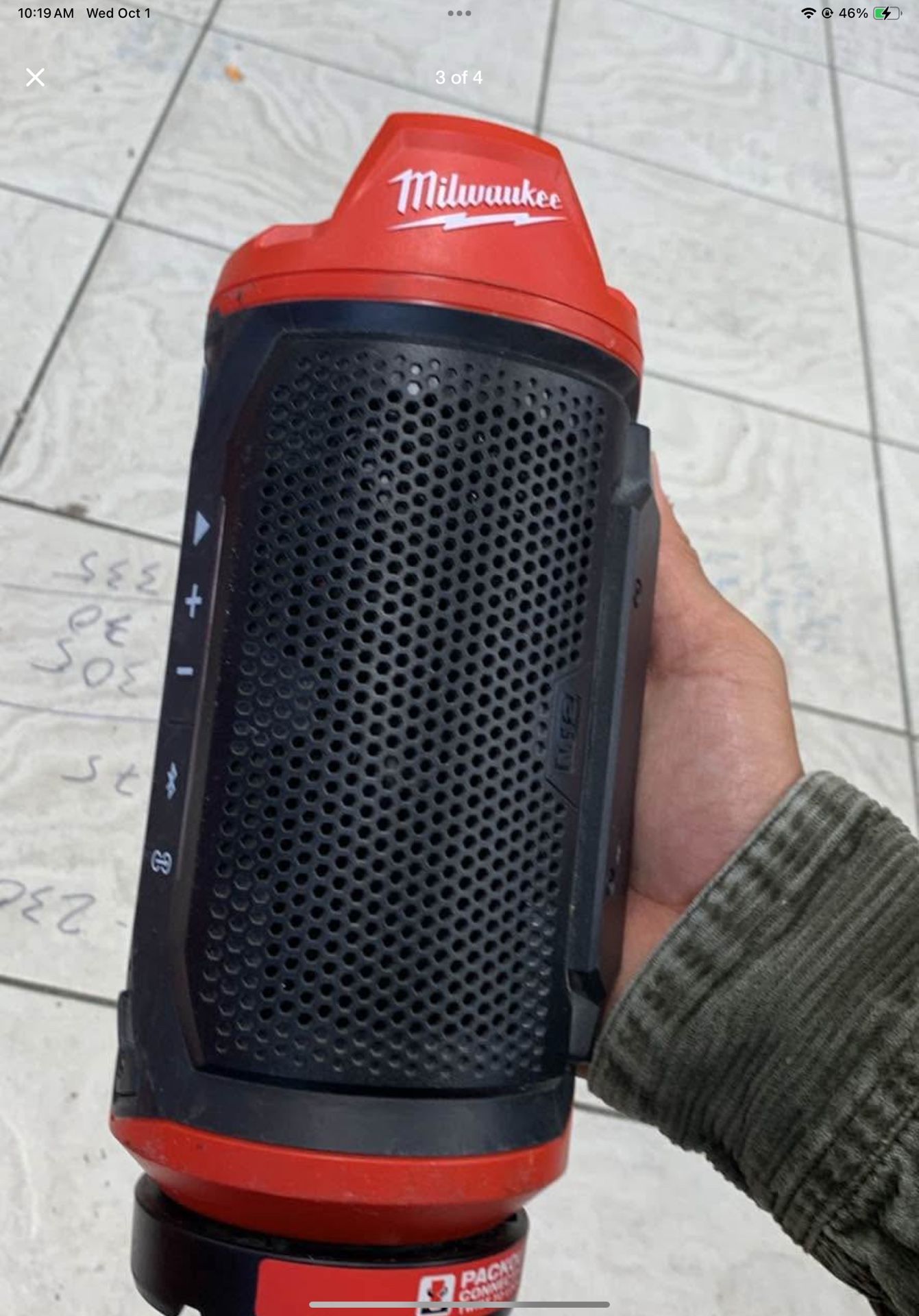 Milwaukee M12 Compact Speaker Tool Only