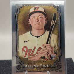 2024 Topps Allen Ginter- Jackson Holliday Chrome Rookie Card