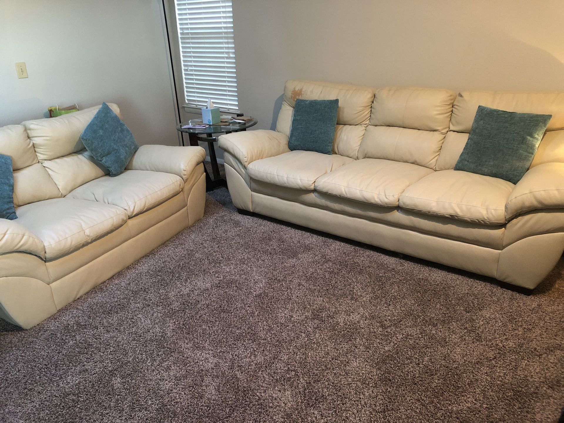 Sofa and Loveseat Set