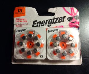Energizer Size 13 Hearing Aid Batteries
