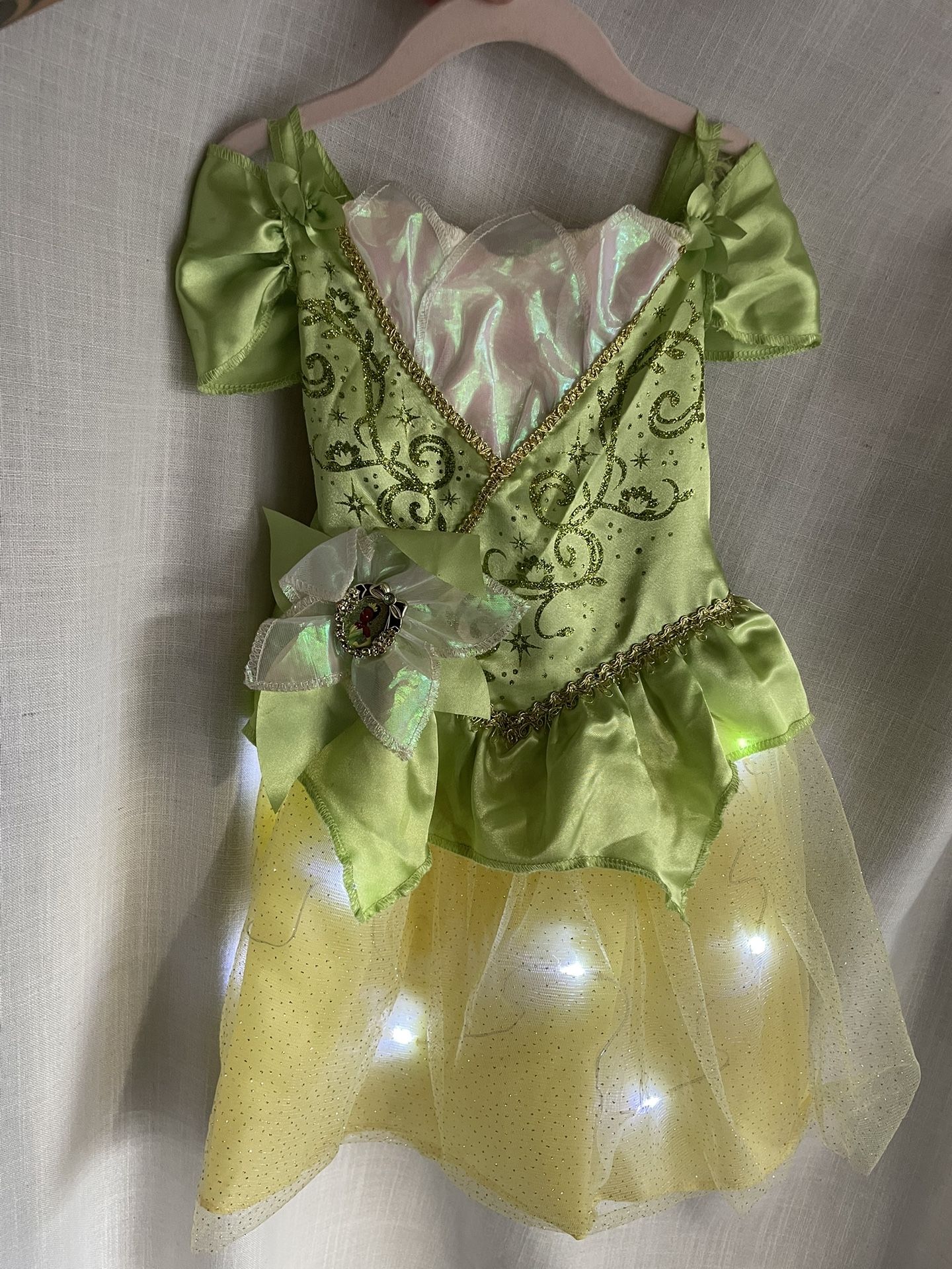 Tiana Light Up Costume 3-4T, $15
