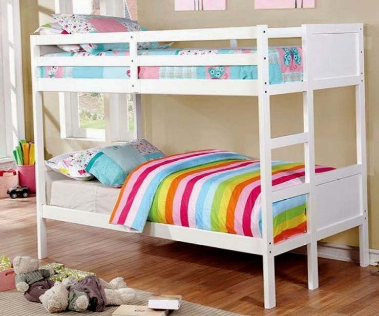 Wood Bunk Beds Twin Over Twin - $27/month