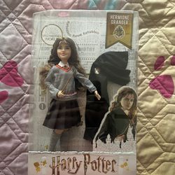 Harry Potter Hermione Granger 10" Figure Doll Wizarding World Mattel Wand & Cape