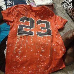 Jordan 23 Shirt Van's Shirt Volcom Jacket And Surf Shorts