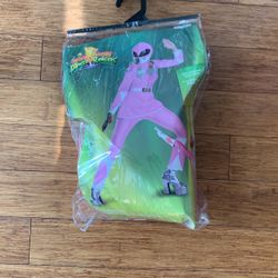 Womens Halloween Costume Pink Power Ranger Size Large
