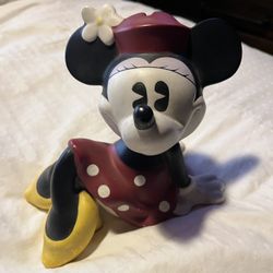 Vintage Minnie, Mouse Coin Bank