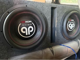 Db Drive wdx 2k Car speakers