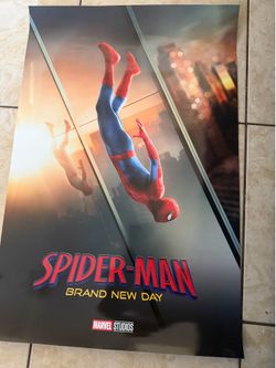 Spiderman brand new day movie poster