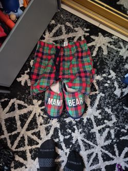 Night Pants And Slippers 