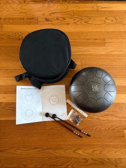 Steel Tongue Drum - 10 in