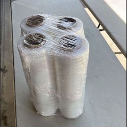 Industrial Pallet wrap $50 for 4 rolls as shown