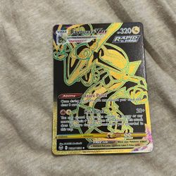 2022 POKEMON SWORD & SHIELD SILVER TEMPEST TG29 FULL ART/RAYQUAZA VMAX