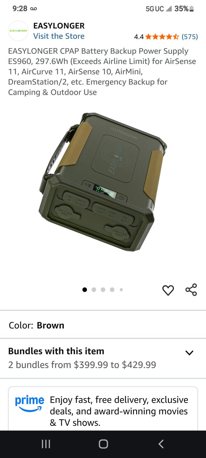 Easylonger Powerbank Battery Pack