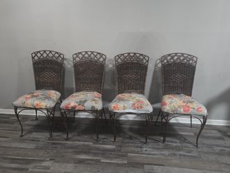 Antique Wicker Chairs- Refurbished.