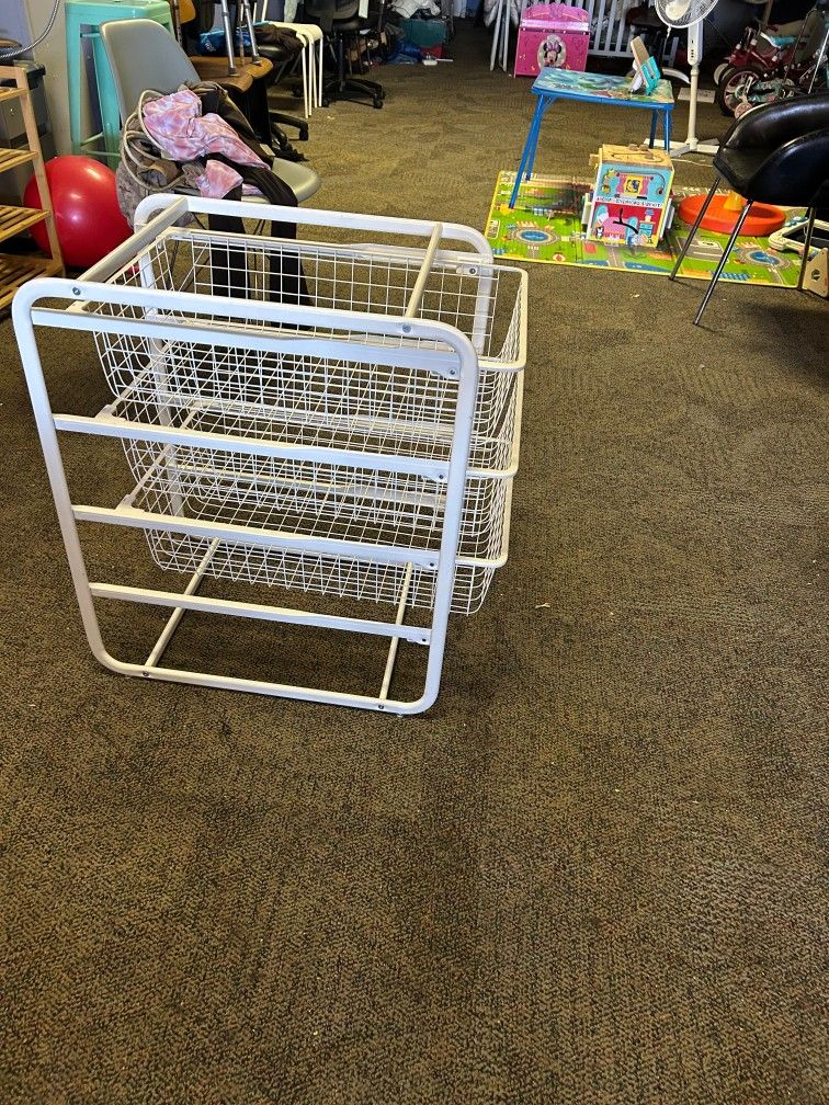 Wire Basket Storage 