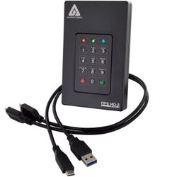 Apricorn Aegis Fortress 5 TB  Encrypted Hard Drive
