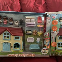 Toys Country Family Cottage $15 Each