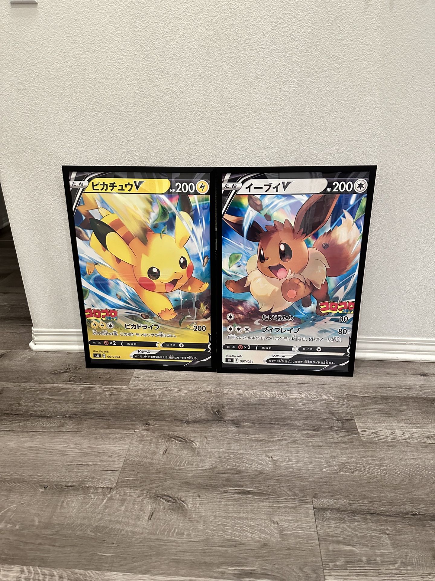 pokemon card wall art Pokémon Cast Signed Wall Art