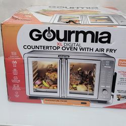 Gourmia XL 45 Quart Digital Countertop Oven with Air Fry and Temperature Probe
