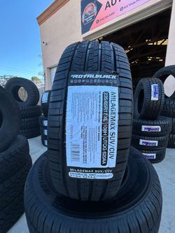 2356517 Royalblack 108H tires with free installaiton 235-65-17