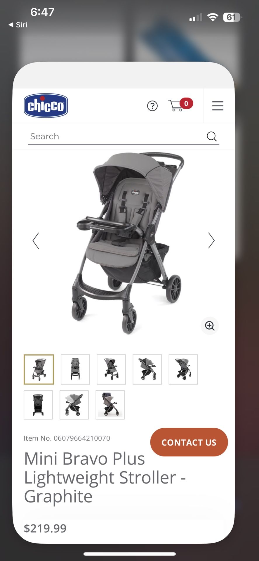 Bravo Mini Plus Stroller