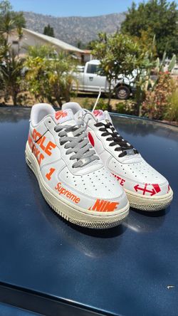 Supreme / Nike  Air Force 1’s collaboration  & authentic PRADA sunglasses
