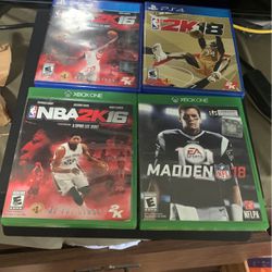 PS4 games Xbox one games