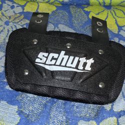 Limited Edition Blue And Black Schutt Backplate 