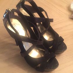Guess Black Heels