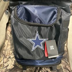 Dallas Cowboys NFL 48-Can Rolling Backpack Cooler with Wheels Logobrands