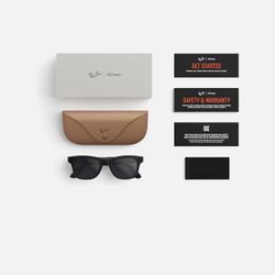 Rayban Meta Glasses (Gen 2) Matte Black Polar Gradient Graphite