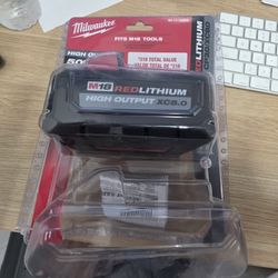 New Milwaukee M18 8.0 High Output Battery