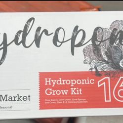 🌱 Hydroponic Grow Kit – 16 Pod – New in Box – Complete Starter Kit