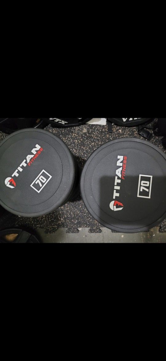 70lbs Dumbells Weights