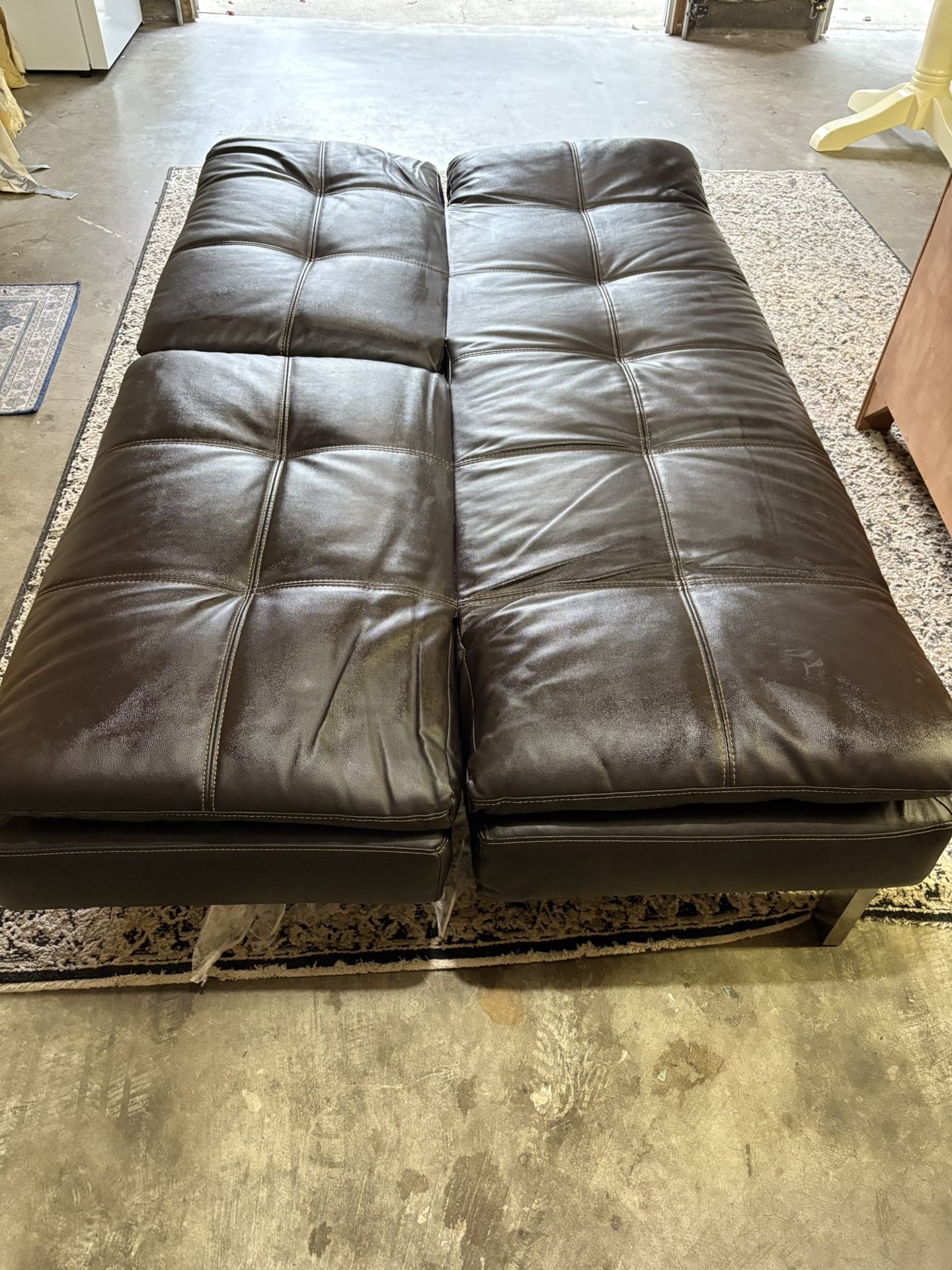 Leather Queen Size Futon Couch From Costco