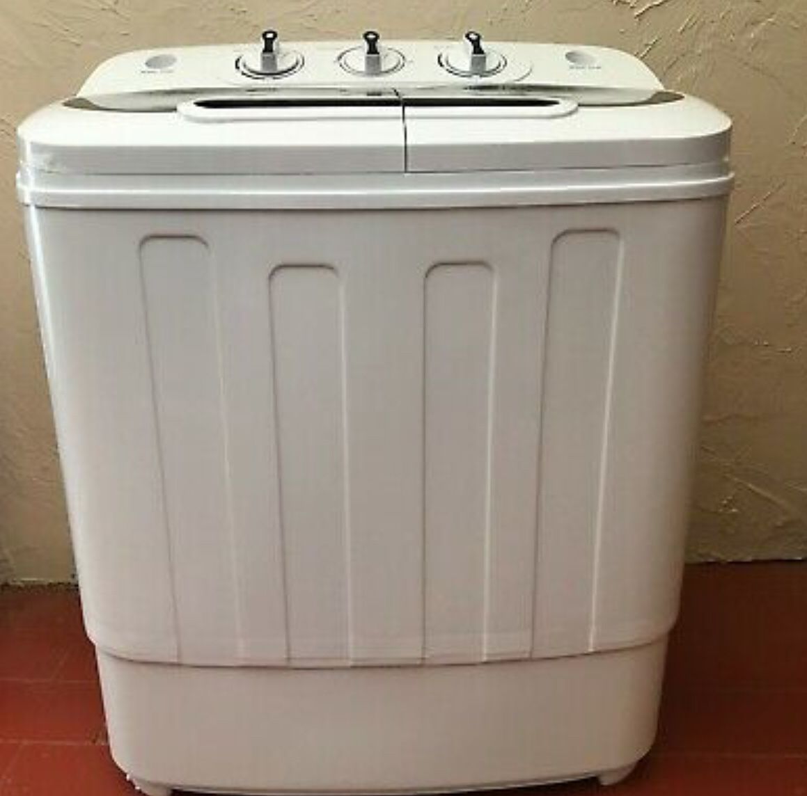 Zeny twin tub portable electric washing machine, white, unused, box