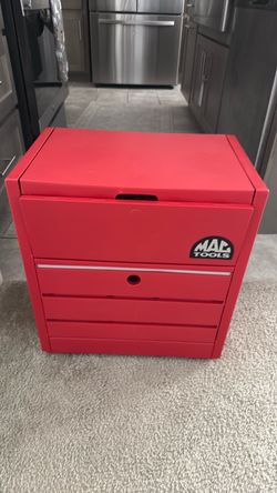 Mac Tools Red Toy Tool Chest Cabinet