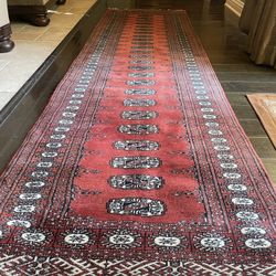 Persian Heriz Serapi Handmade Wool Rug Runners (3)