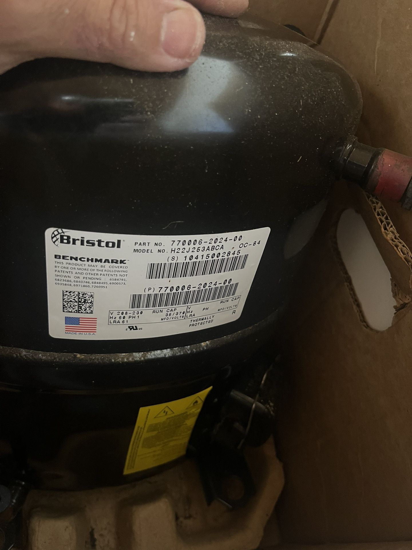 A/C Compressor R22 2t