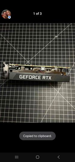 DELL NVIDIA GEFORCE RTX 3050 8GB GDDR6 HDMI PCI-E GRAPHIC CARD