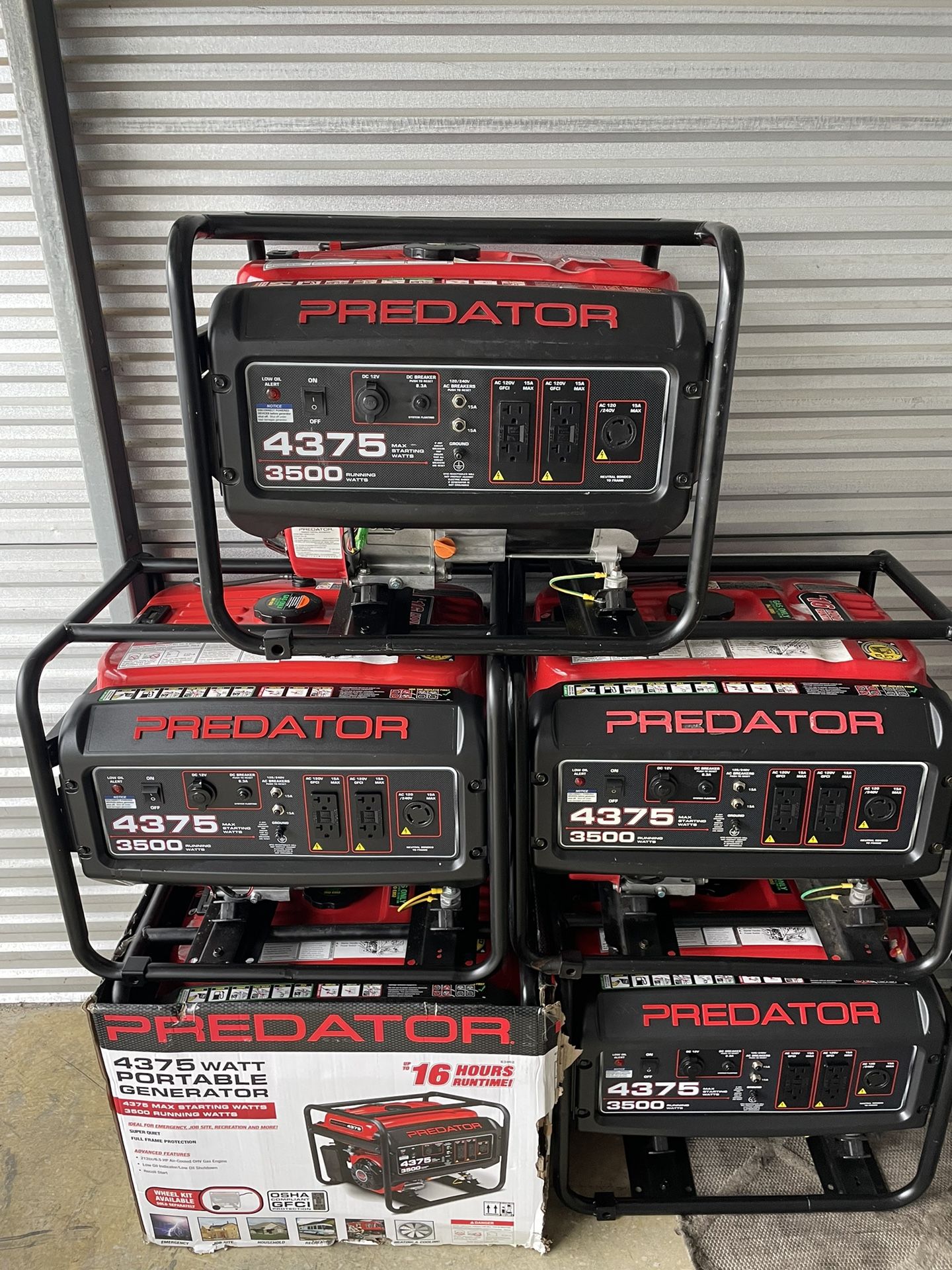 Predator Generator 4375w