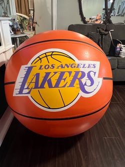 Huge Inflatable Lakers/Miller ball