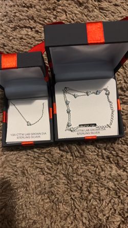 2 Heart necklaces