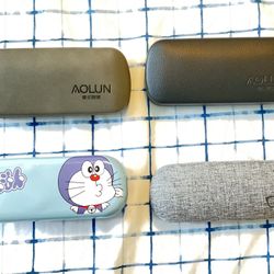 New PU Frame Glasses Case, Sunglasses & Myopia Glasses Flip Cover Box